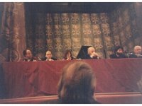 SONOPOLIS Torre delle ore Mario Luzi, L.Sanpaoli, Massimo Cacciari, Paolo Costa S.Margherita1995 : LuziSanpaoliCacciariCosta S.Margherita1995